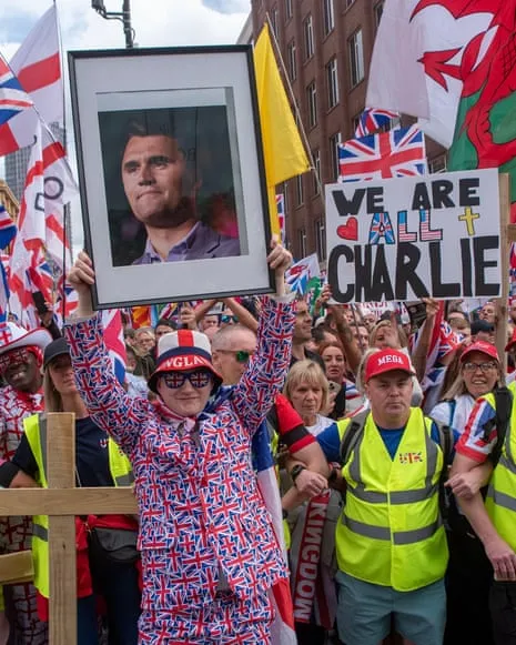The Way Huge UK Right-Wing March Revealed a Toxic Transatlantic Relationship